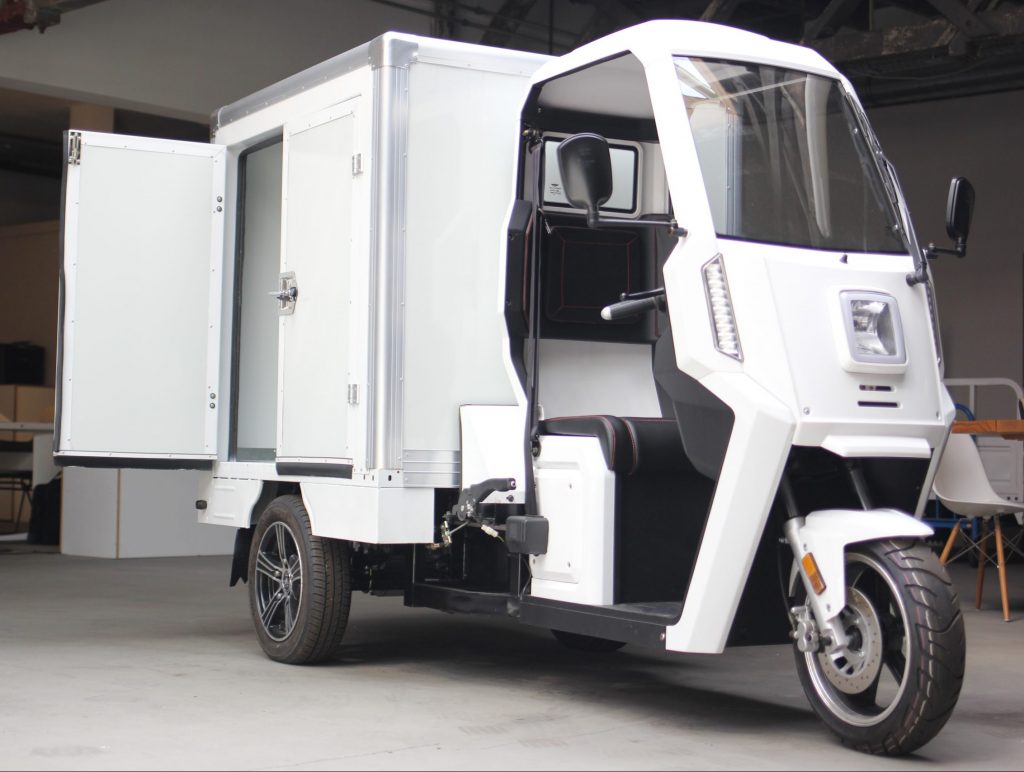 Flinc-EV Tuktuk - elektrische tuktuk