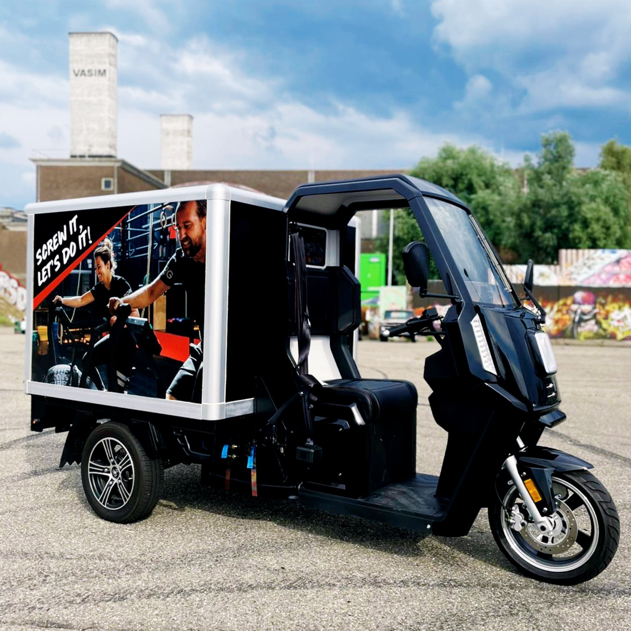 Flinc-EV tuktuk elektrisch